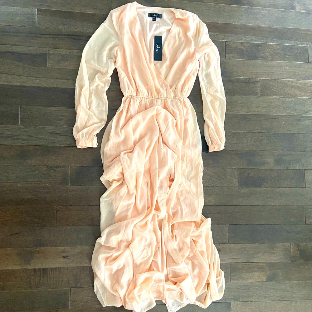 LULUS Long Sleeve Dress
